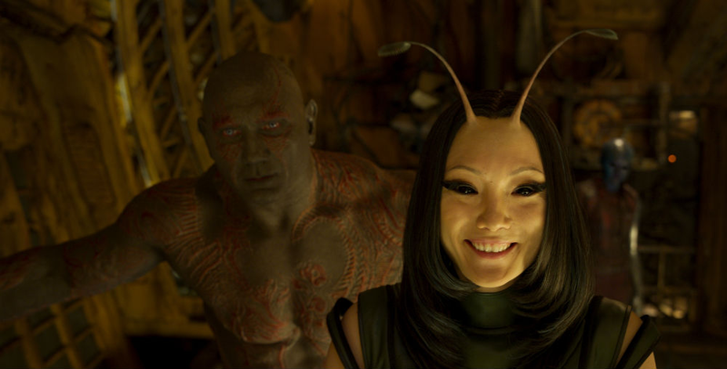 Mantis and Drax share a special bond.